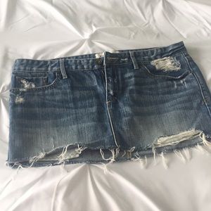 Abercrombie & Fitch Jean Skirt - Size 4